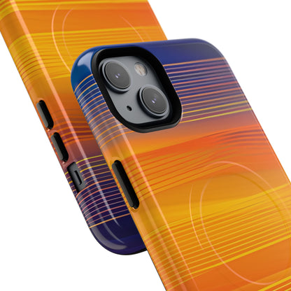 Vibrant Lines Flow iPhone 14 - Tough+