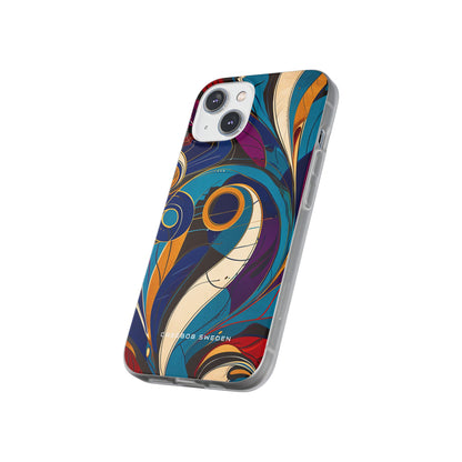 Vintage Vortex Harmony iPhone 14 - Flexi Phone Case