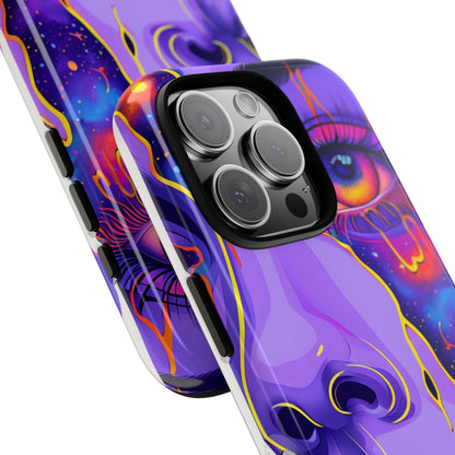Cosmic Dreamscape Eye - iPhone Case