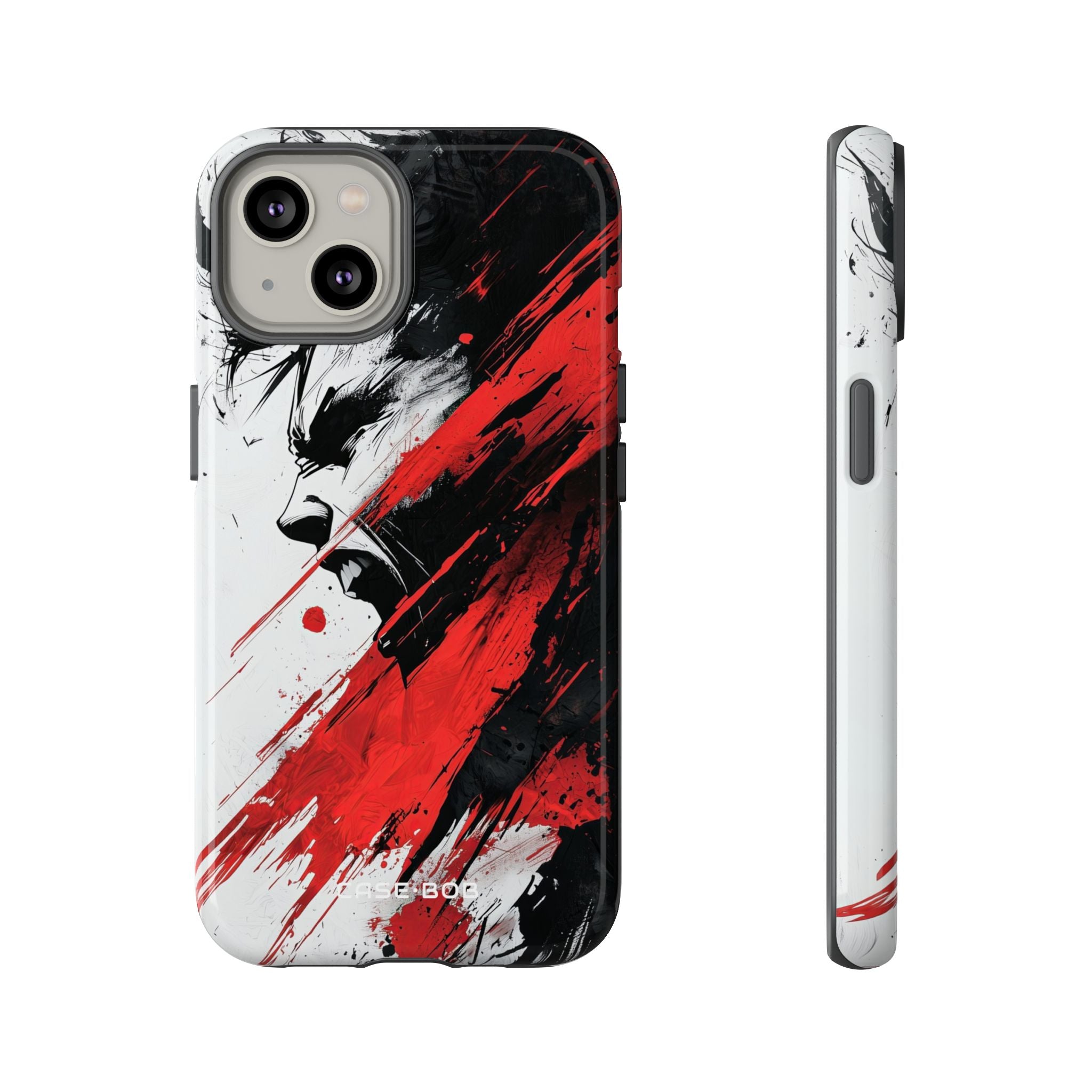 Yelling Profile Burst iPhone 14 Case - Tough