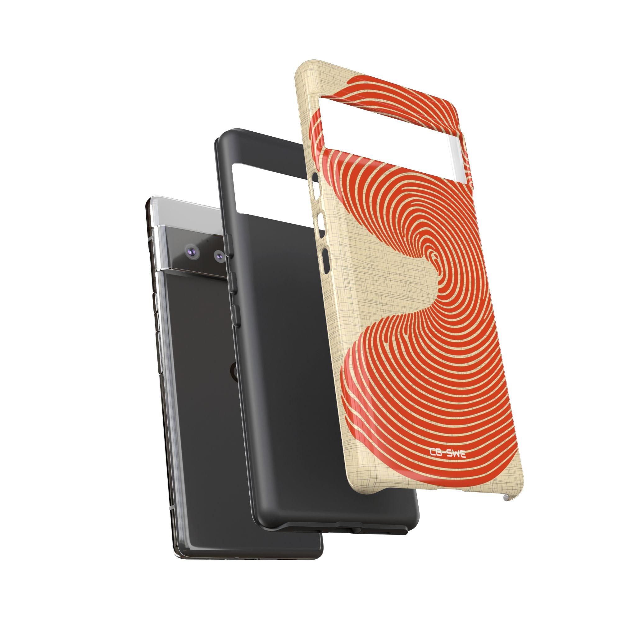 Warm Curves Dance - Google Pixel Case