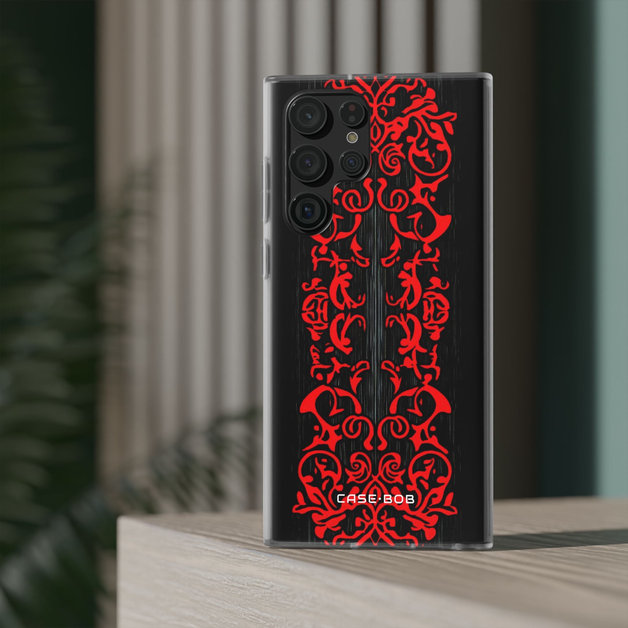 Crimson Spiral Samsung S22 Ultra Case - Soft