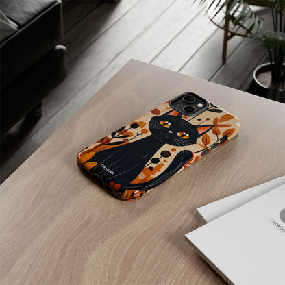 Autumnal Cat Whimsy - iPhone Case