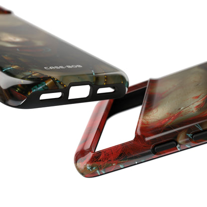 Red Spike Gaze Google Pixel 8 Case - Tough