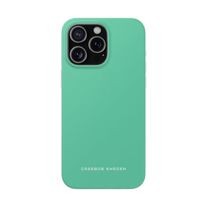 Medium Aquamarine iPhone 15 - Flexi Phone Case