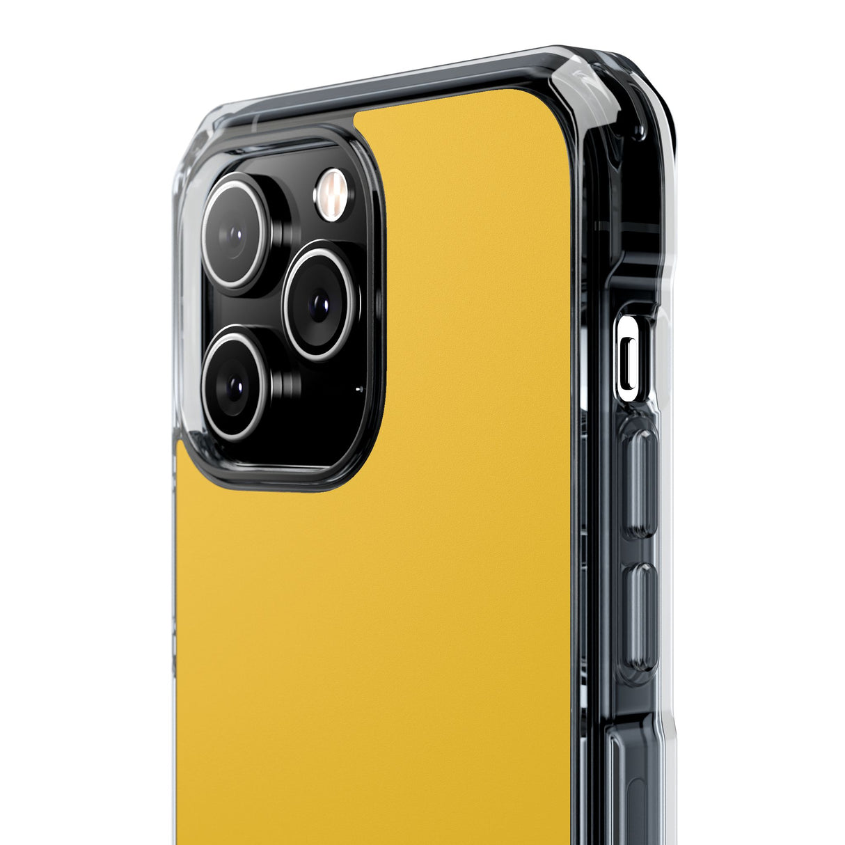 Saffron Yellow | Phone Case for iPhone (Clear Impact Case - Magnetic)