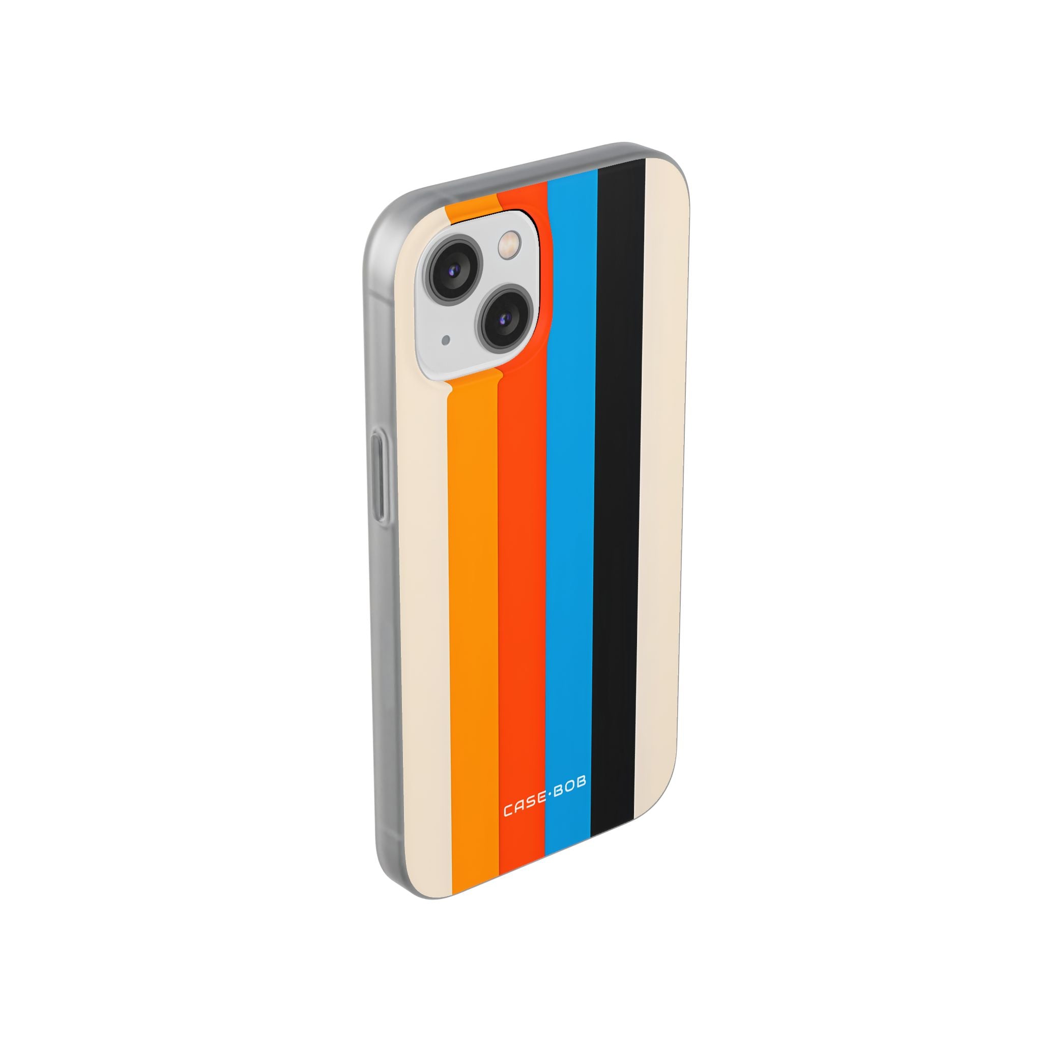 Vivid Stripe Harmony iPhone 14 Case - Soft