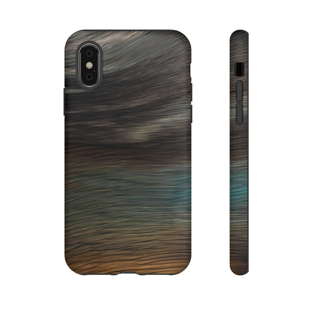 Brush Strokes Ink Art iPhone Case (Protective) iPhone XS Matte Phone Case