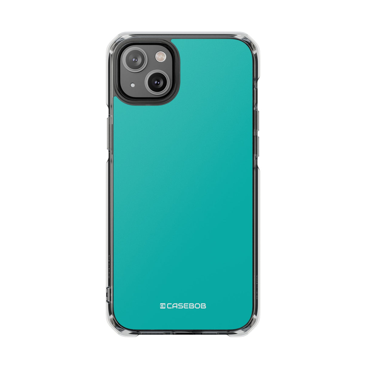 Tiffany Blue | Handyhülle für iPhone (Clear Impact Case – magnetisch) 