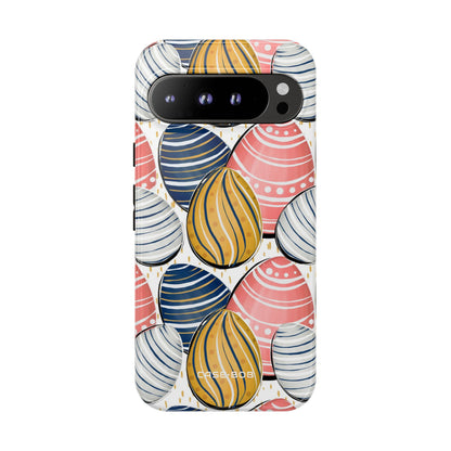 Pastel Eggs Google Pixel 9 Pro XL Case - Tough