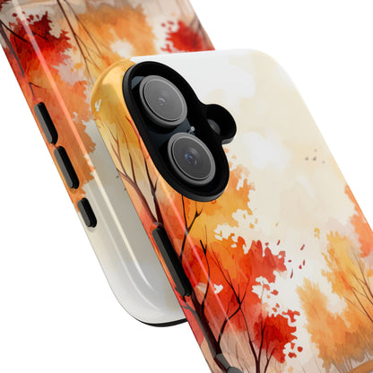 Autumn Leaves Dance - iPhone Case