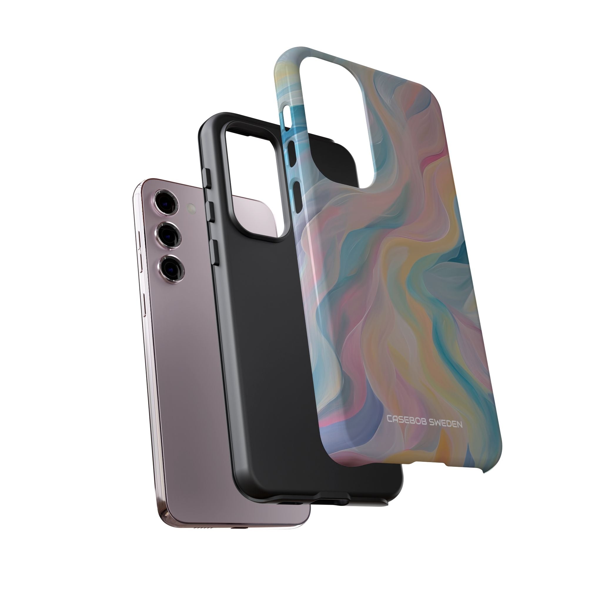 Dreamy Pastel Swirls - Tough Samsung S23 Phone Case