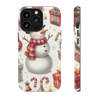 Snowman Welcomes Joy - iPhone Case