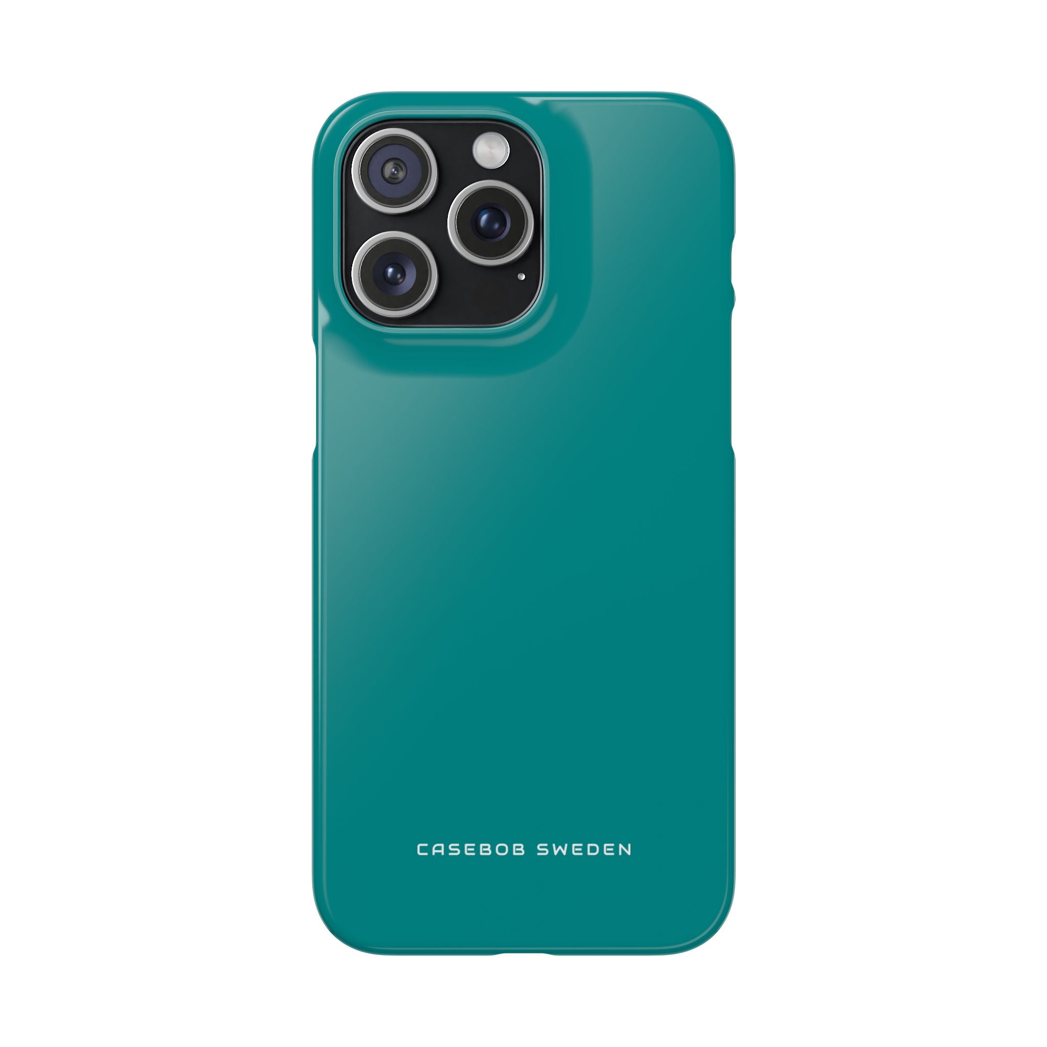 Dark Cyan iPhone 15 - Slim Phone Case