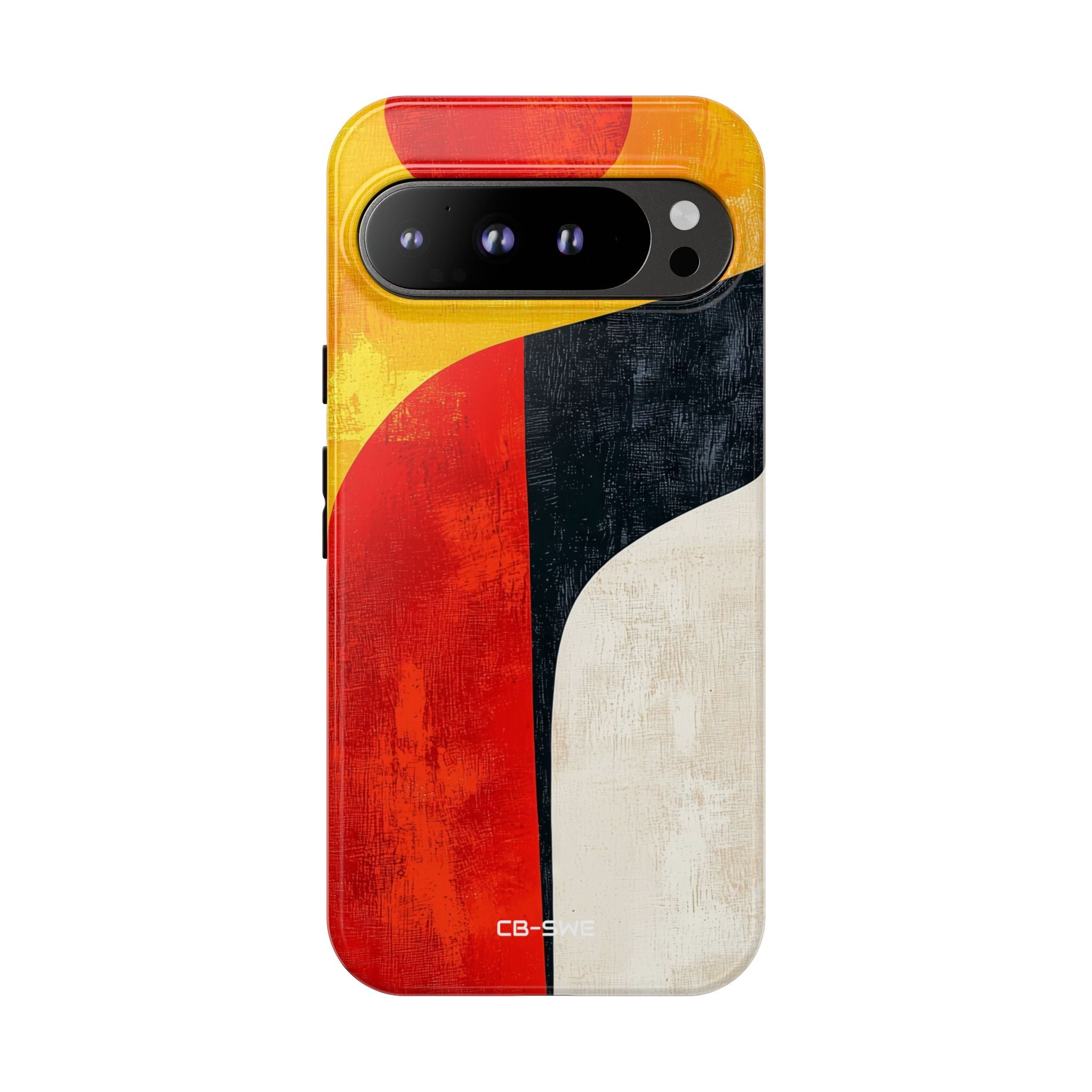 Vibrant Flowing Shapes - Google Pixel Case