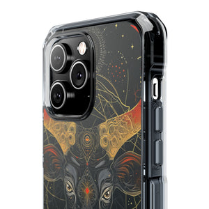 Celestial Taurus Mystique - Phone Case for iPhone (Clear Impact - Magnetic)