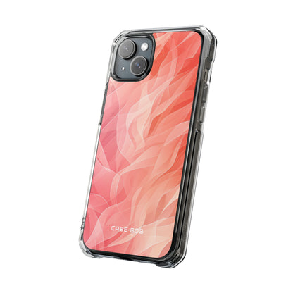 Peach Wave Drift iPhone 15 Plus Case - Impact