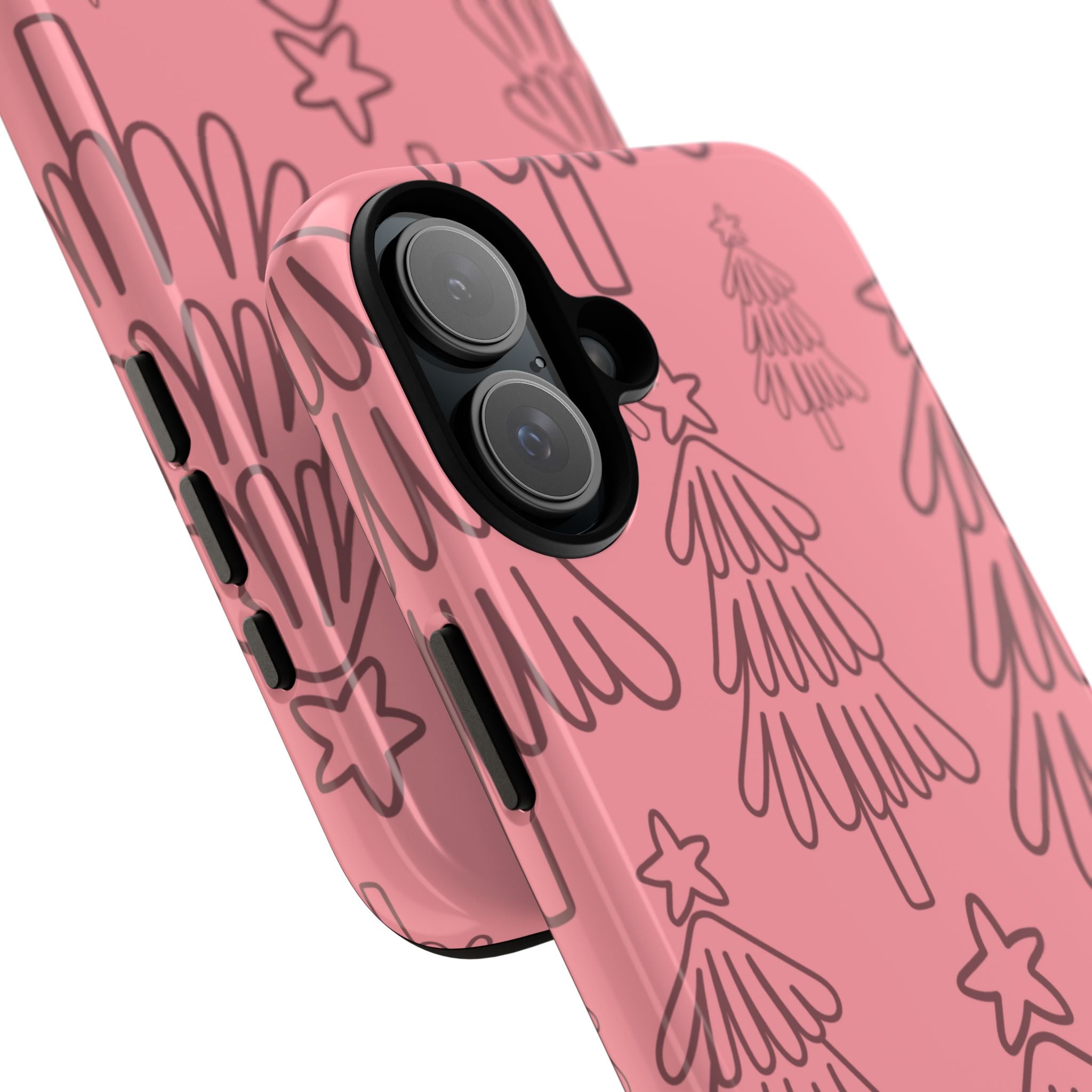 Playful Trees Dance - iPhone Case