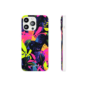 Neon Pantone Pattern | Phone Case for iPhone (Flexible Case)