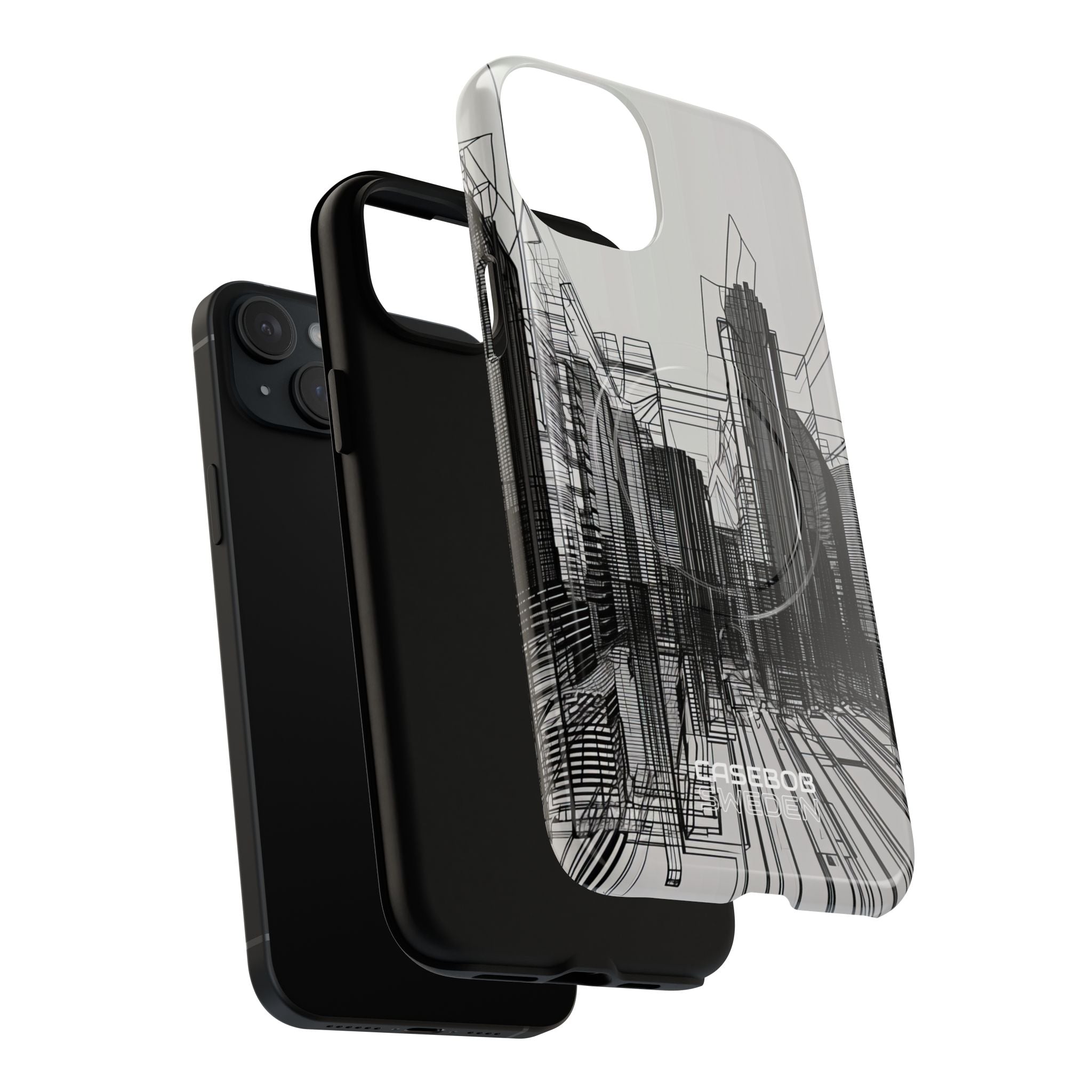 Urban Line Maze iPhone 15 - Robust+