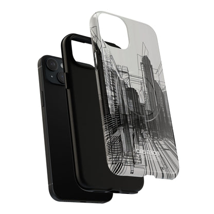 Urban Line Maze iPhone 15 - Robust+