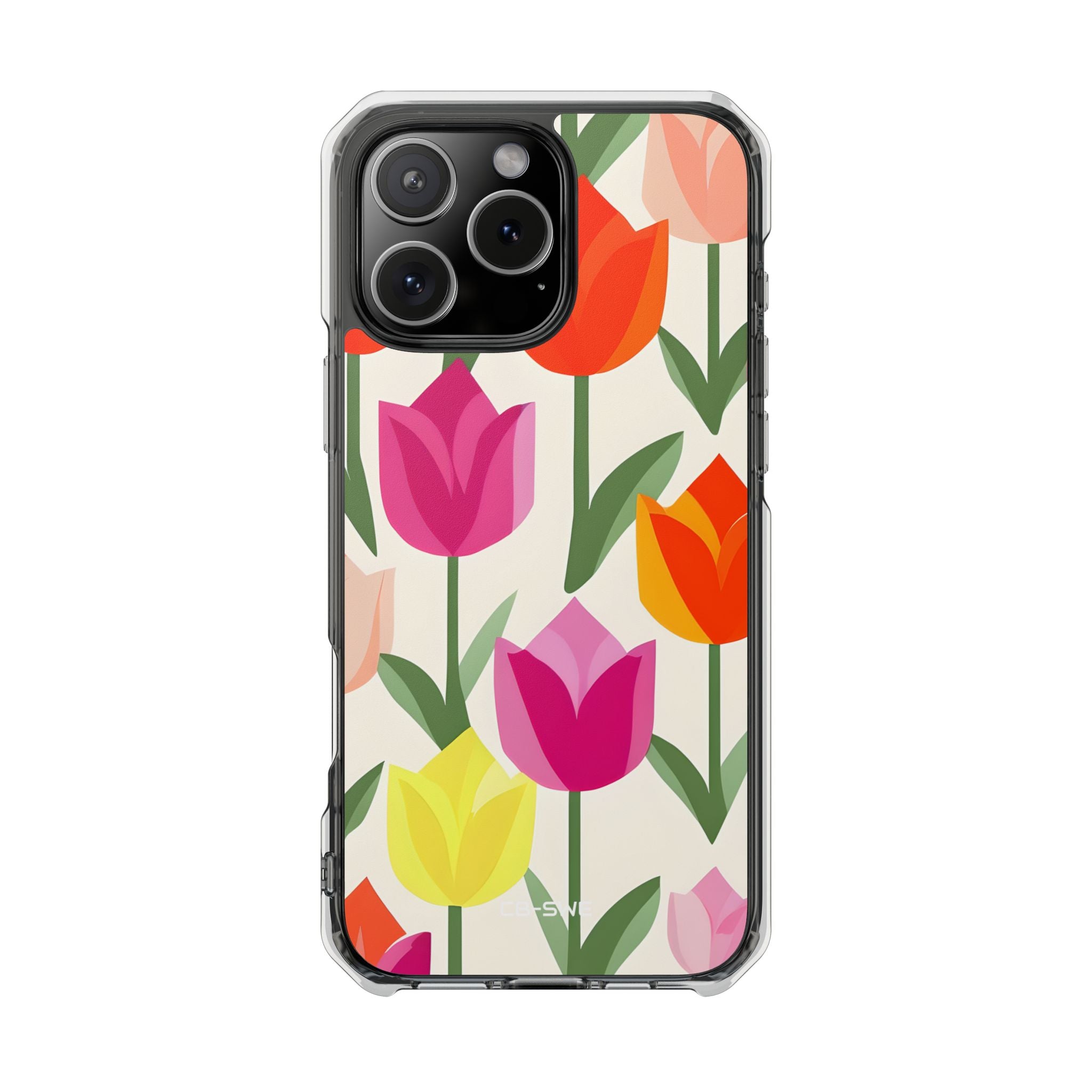 Vibrant Tulip Array iPhone Case - Impact