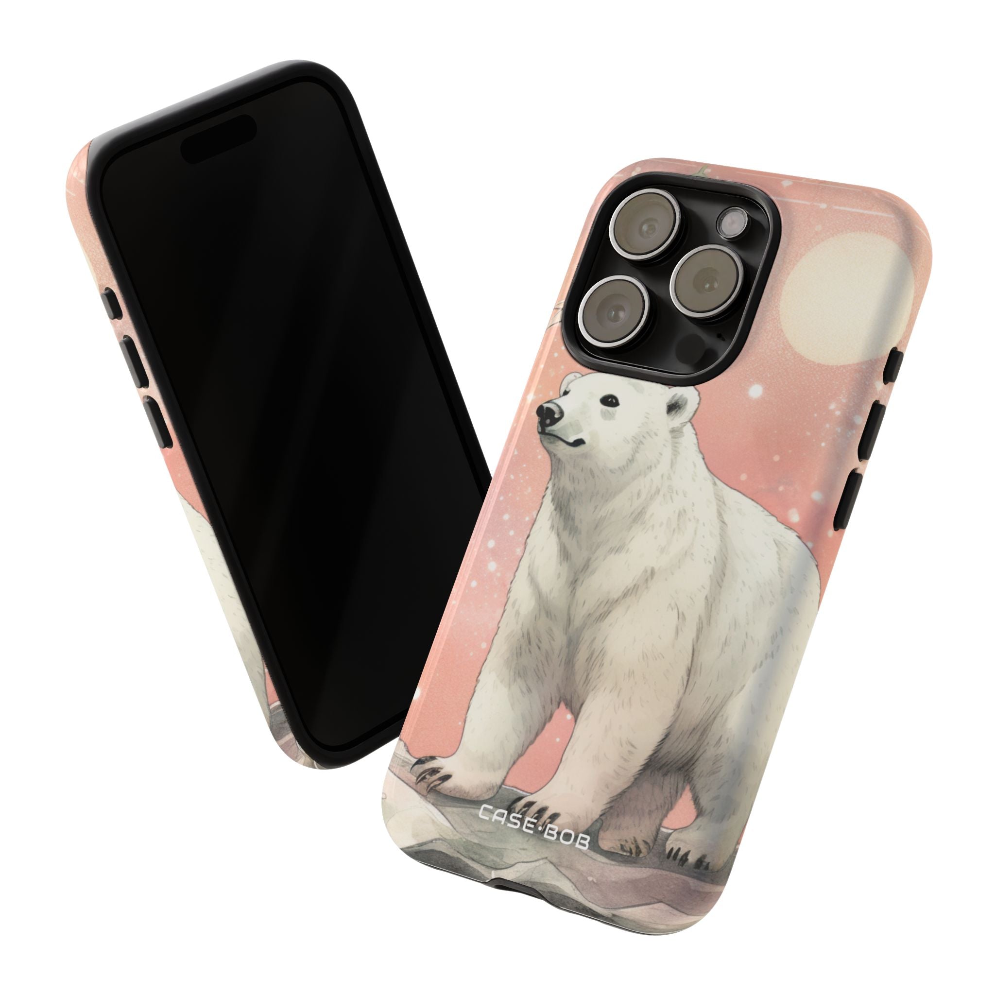 Polar Bear Dream iPhone 15 Pro Case - Tough