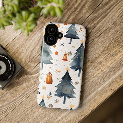 Christmas Trees Dance - iPhone Case