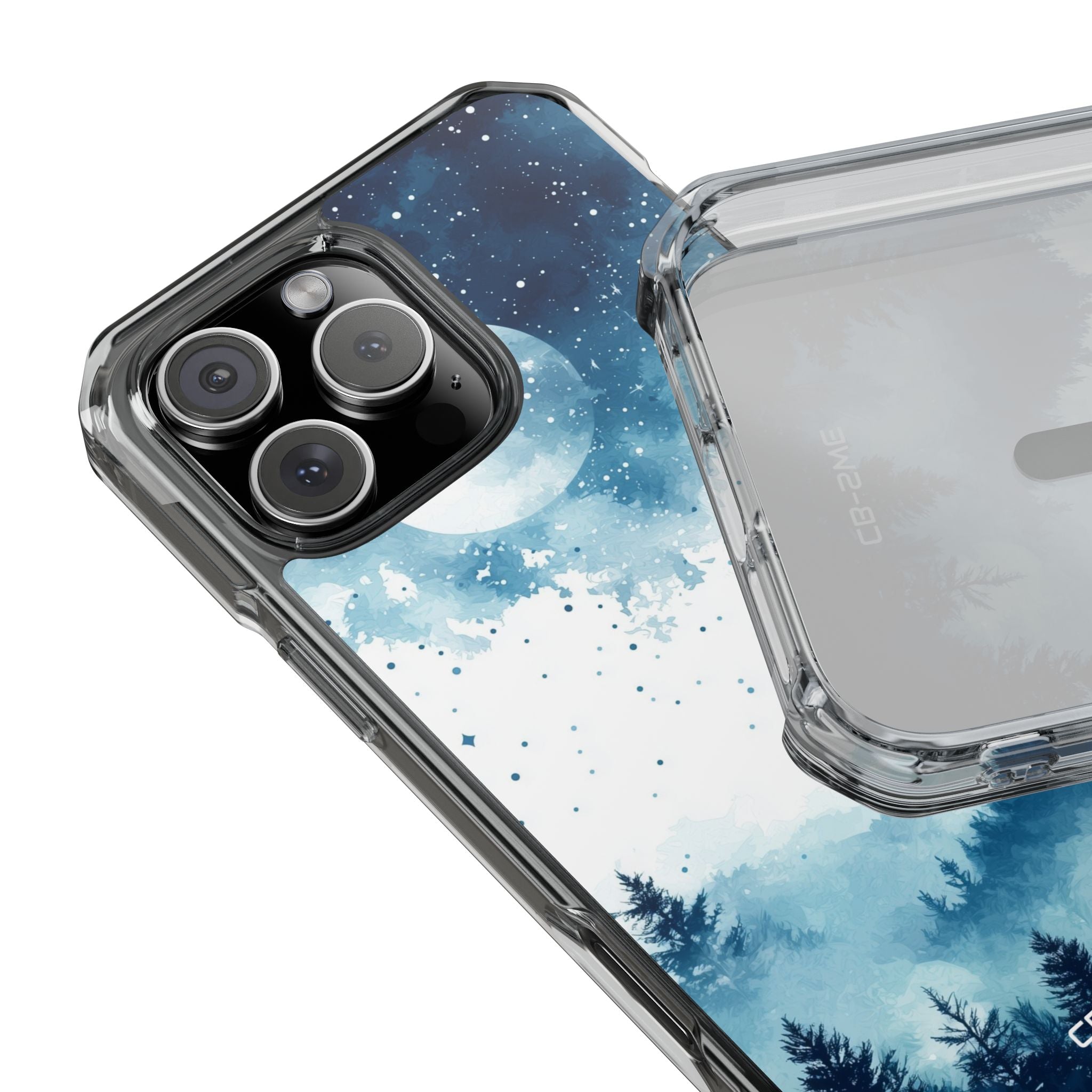 Celestial Waves Flow iPhone Case - Impact