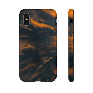 Space Speed Ink Art iPhone Case (Protective) iPhone XS Glossy Phone Case