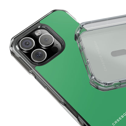 Medium Sea Green iPhone 16 - Clear Impact Phone Case