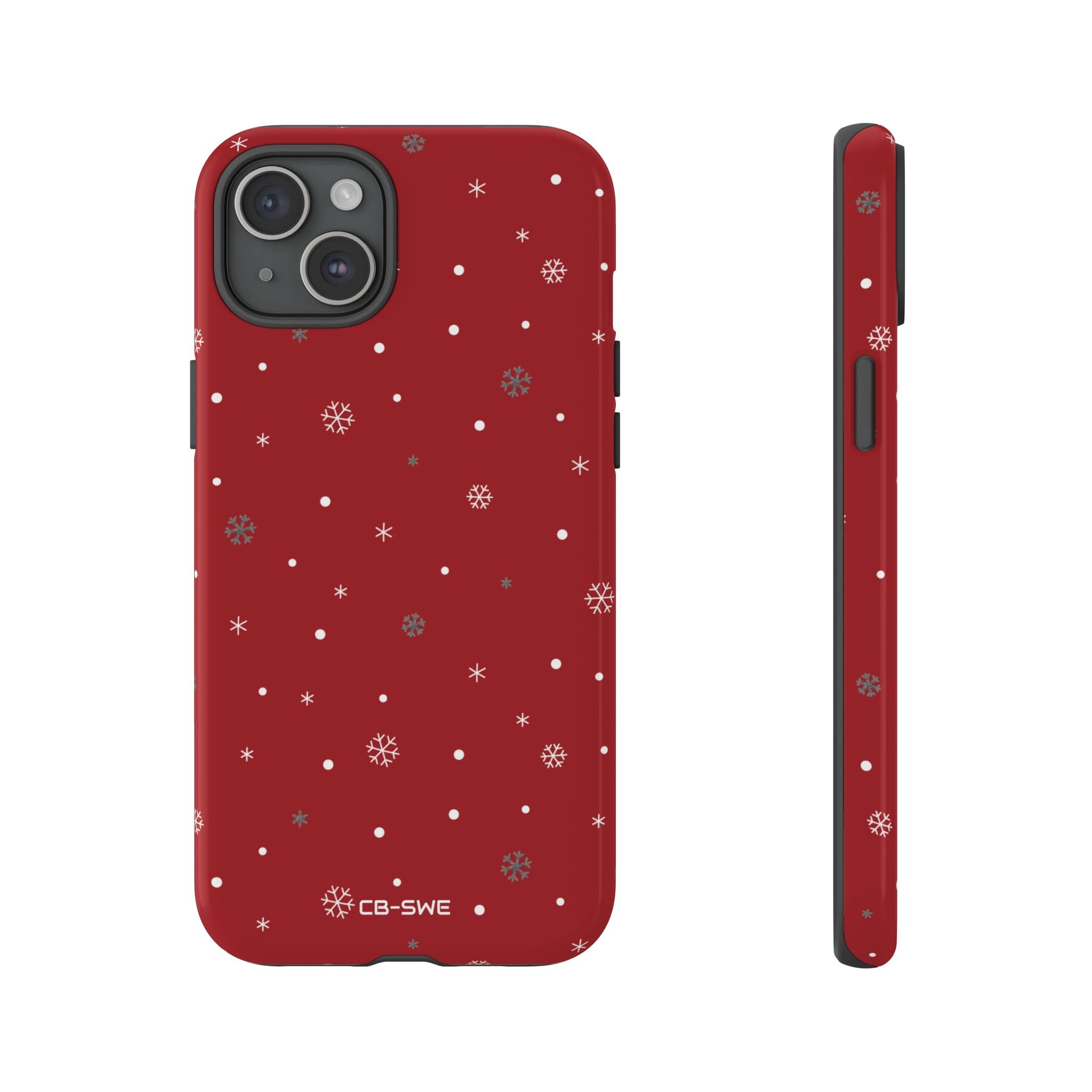 Snowflakes Dance Cheerfully - iPhone Case