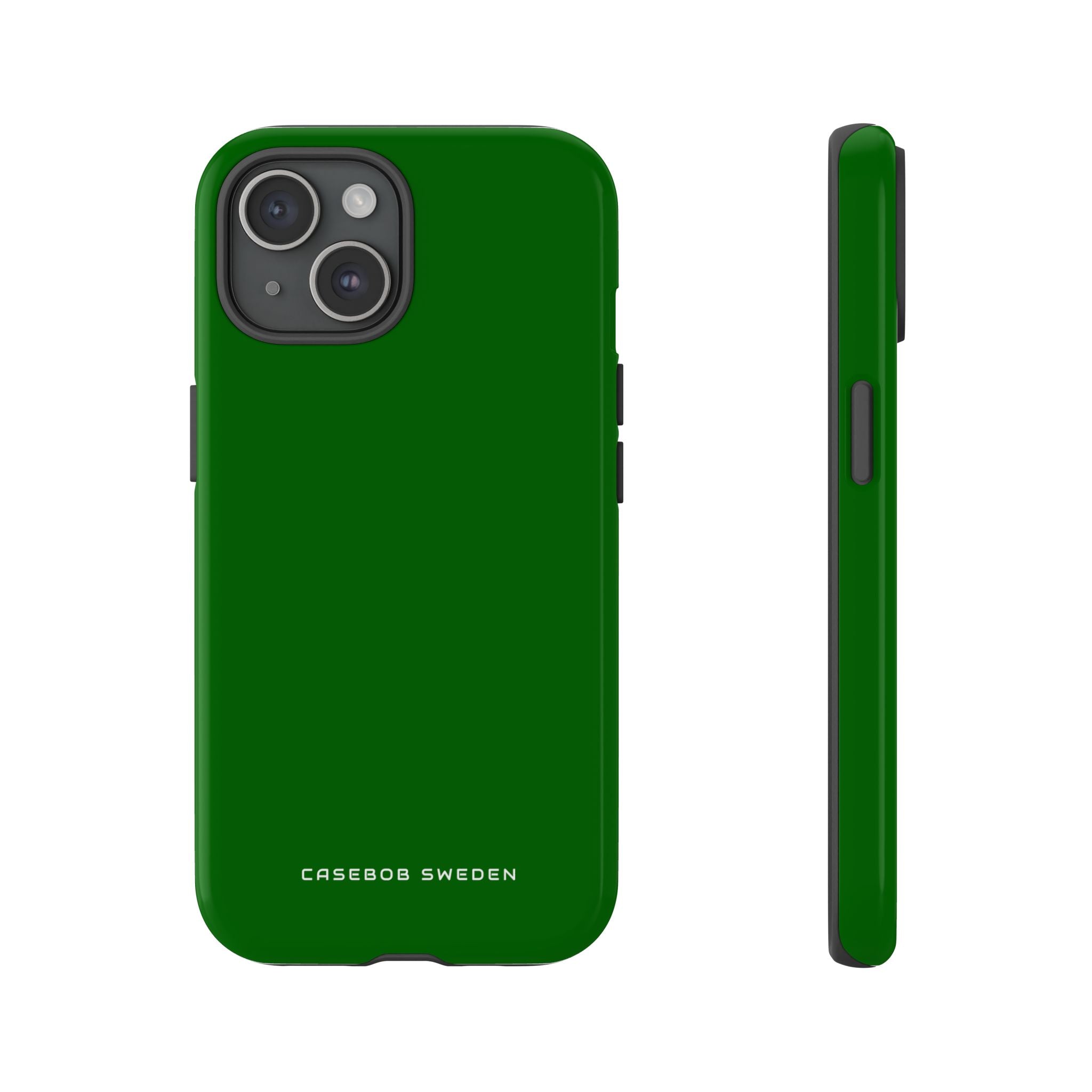 Dark Green iPhone 15 - Tough Phone Case