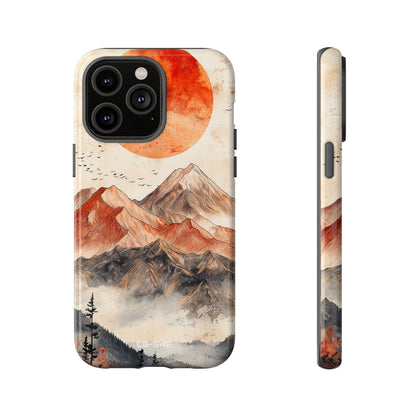 Mountains Greet Sun - iPhone Case