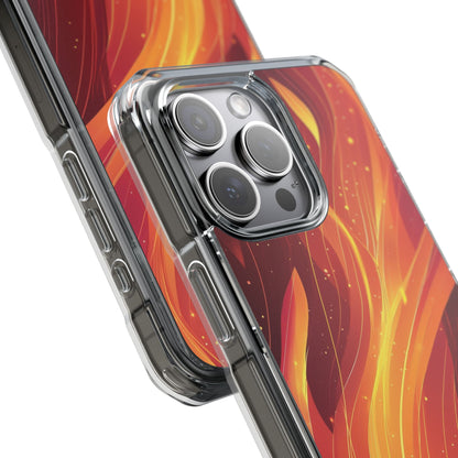 Flaming Flow iPhone 15 Pro Max Case - Impact