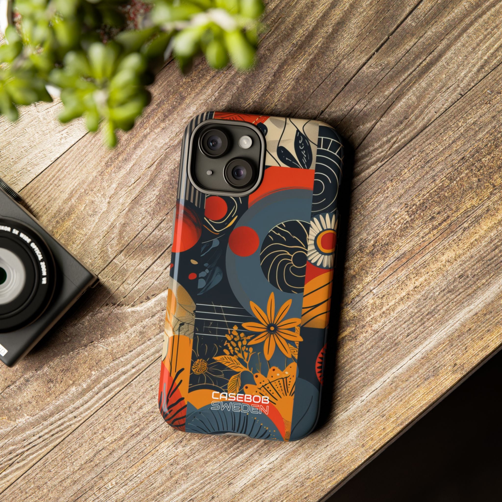 Fire Bloom Flow iPhone 15 - Tough