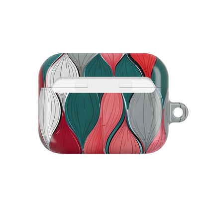 Leaf Spiral Pink - AirPods Case