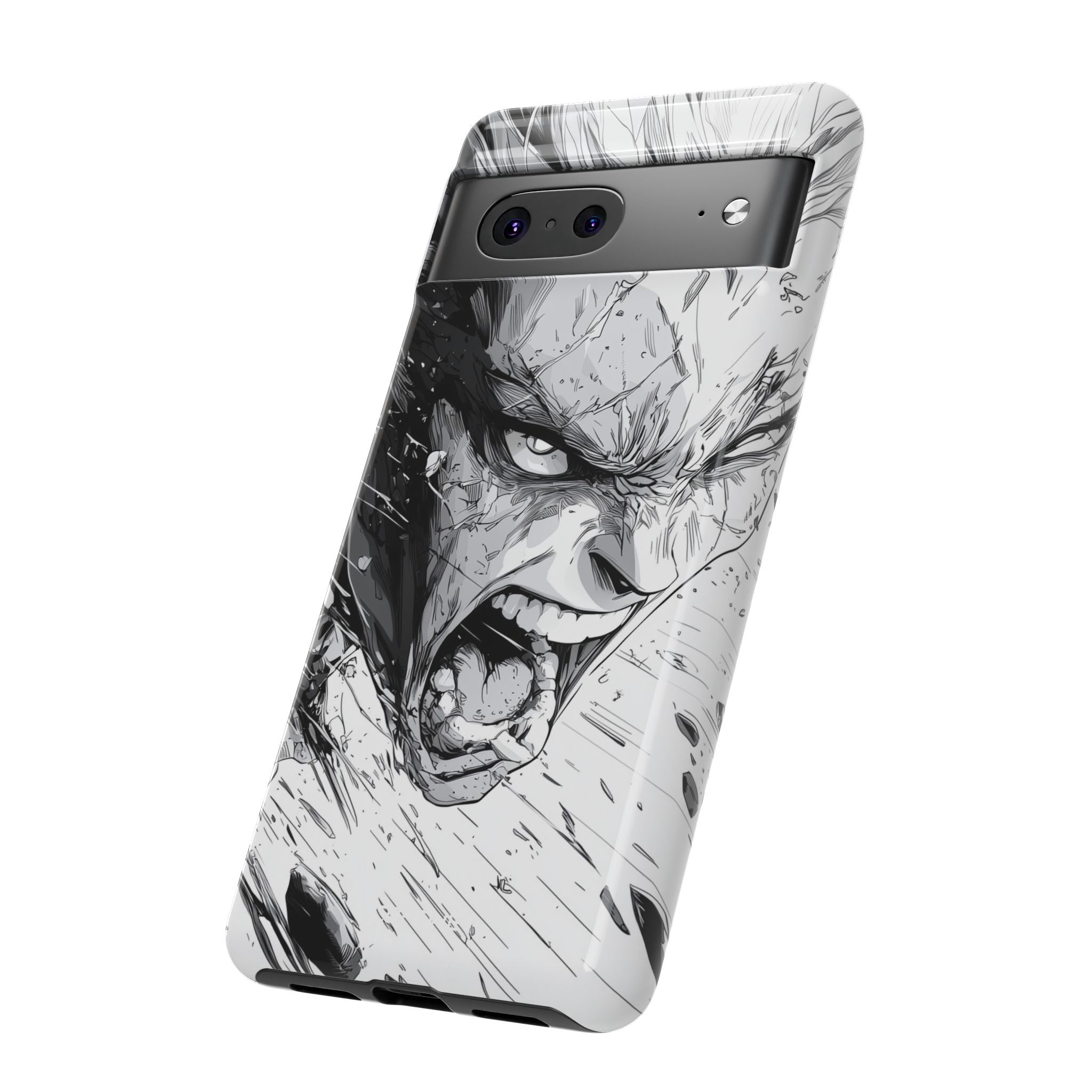 Fierce Emotion Erupts - Google Pixel Case