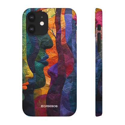 Interwoven Vibrance | Slim Phone Case for iPhone