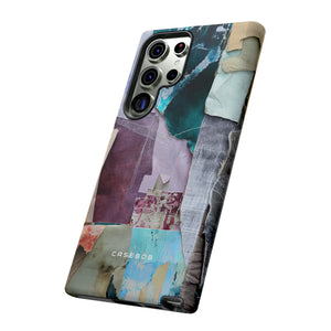 Textured Fabric Fusion - Protective Phone Case