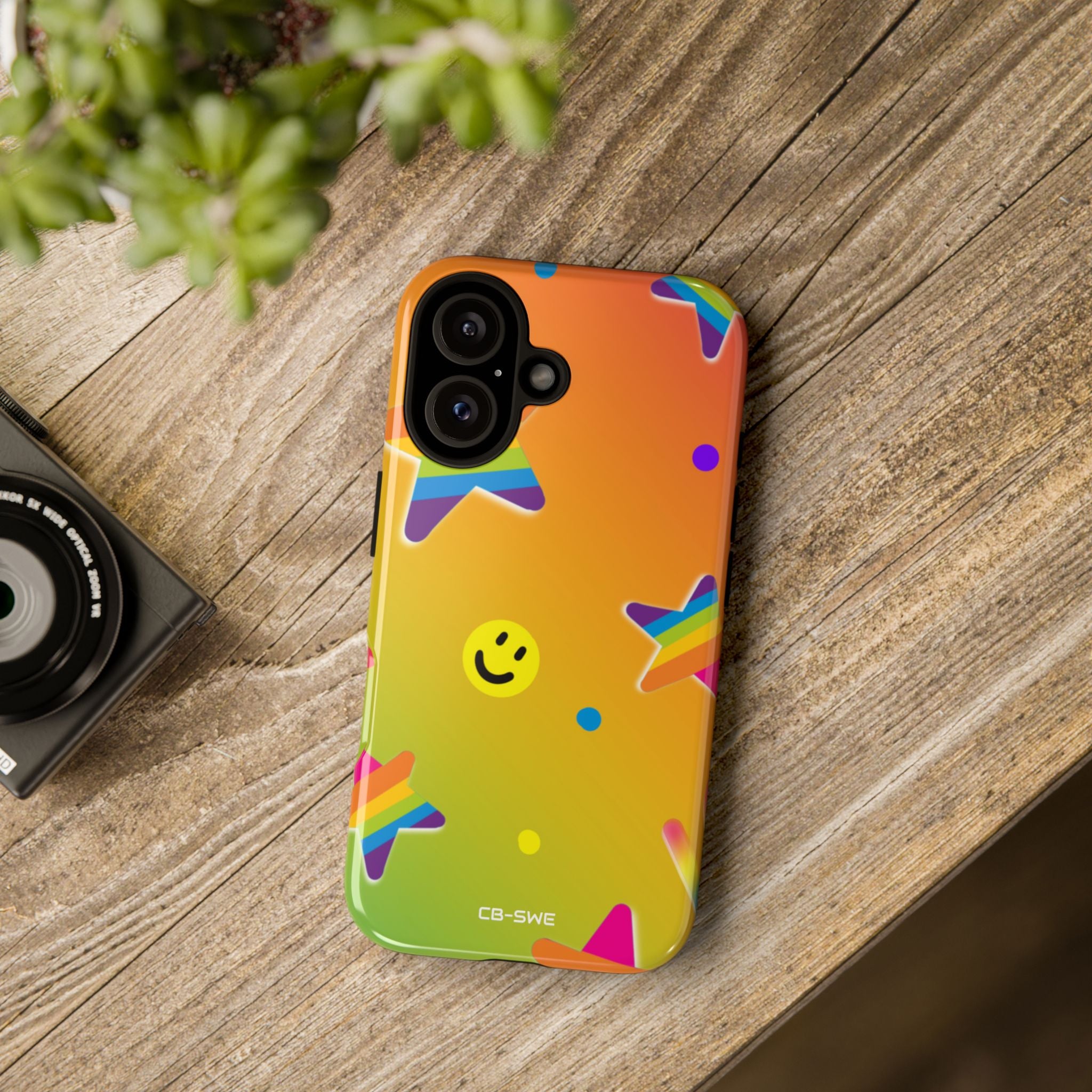 Vibrant Pop Whimsy - iPhone Case