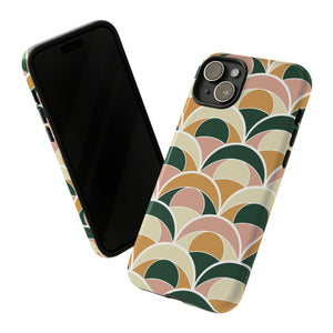 Yellow Retro - Protective Phone Case