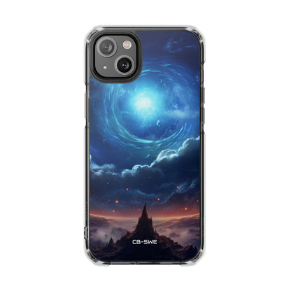 Celestial Vortex Journey iPhone Case - Impact