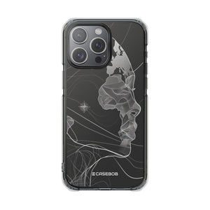 Fluid Earth Harmony - Phone Case for iPhone (Clear Impact - Magnetic)