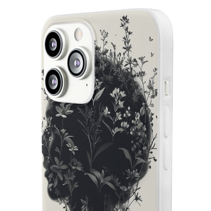 Botanical Silhouette Essence | Flexible Phone Case for iPhone