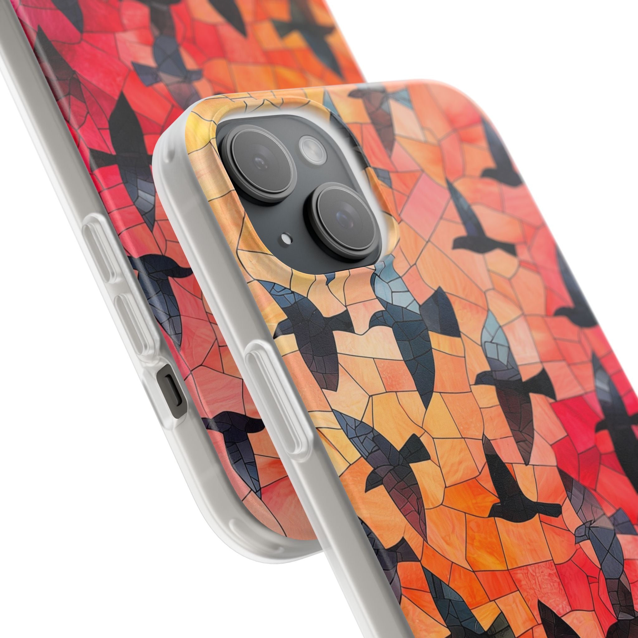 Blackbird Glow iPhone 15 Plus Case - Soft