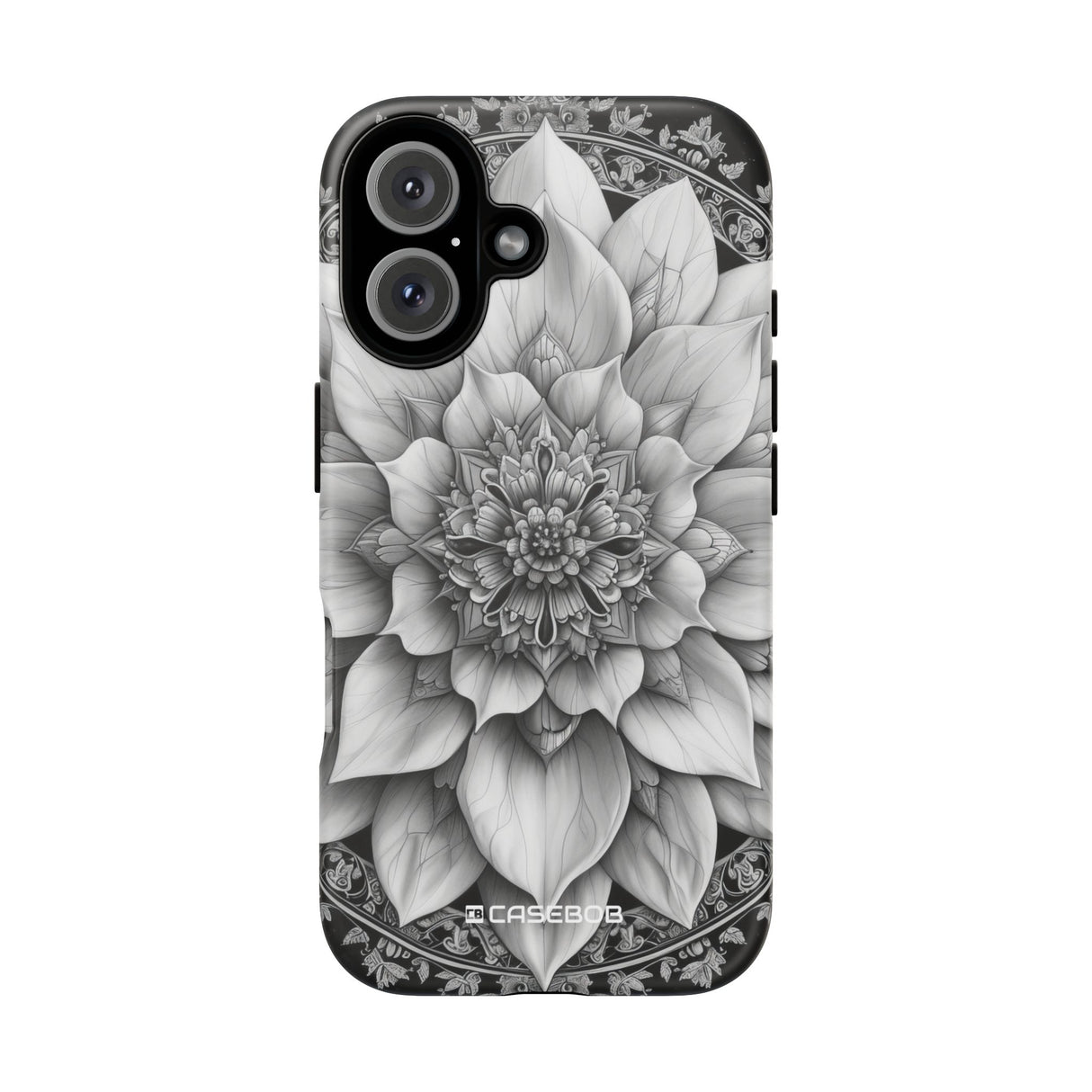 Celestial Mandala in Monochrome - for iPhone 16