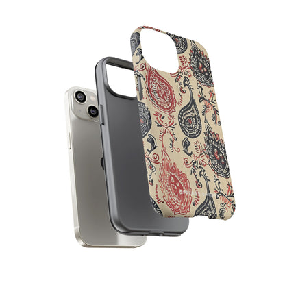 Vintage Paisley Elegance iPhone 14 - Tough Phone Case