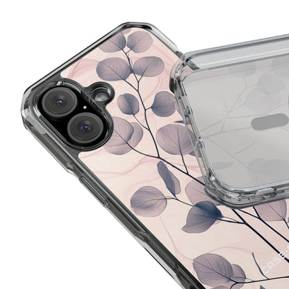 Veined Leaf Whisper iPhone 15 Case - Impact