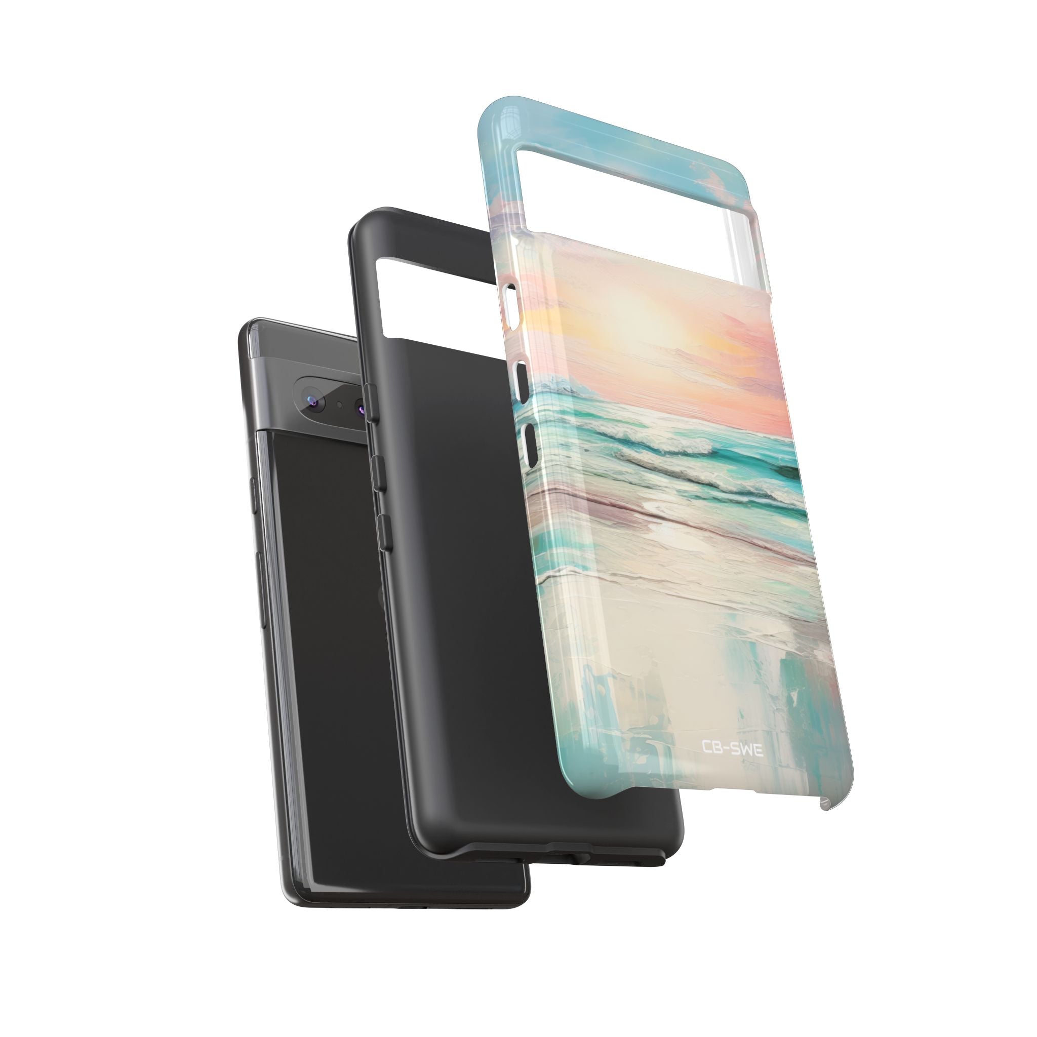 Waves Glistening Softly - Google Pixel Case